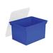 Storex Plastic File Tote Letter/legal Files 18.5 X 14.25 X 10.88\\