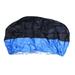 Motorcycle Motorbike Waterproof UV Protective Sunproof Dustproof Breathable Cover Outdoor Indoor With Storage Bag Size L Black and Dark Blue