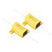 Uxcell 5W 5.6 Ohm Aluminum Shell Resistor Housing Resistor Housed Case Wirewound Resistors Power Resistor 2 Pack