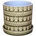 World Menagerie Muammer 100% Ceramic Pot Planter Ceramic in Yellow | 7 H x 7 W x 7 D in | Wayfair 0EF4003C08D14AB88C0743A95AC8295A