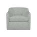 Armchair - Birch Lane™ Marietta Upholstered Swivel Armchair Polyester in Black/Brown | Wayfair B4ED74567A23497C9F7BCD53551CB816
