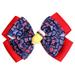 keusn back to school pencil hair bow clips ponytail holder ribbon hairgrips cheer hair bows tie for first day of school girl student cheerleader hair accessories