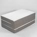 Twin 4" Gel/Foam Mattress - Arsuite Cabrera 4-Inch Portable Tri-Folding Capability Gel Memory Foam Mattress, Removable & Washable Cotton | 39 H x 25 W 4 D in Wayfair
