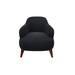 Barrel Chair - Red Barrel Studio® Moonachie 29.53" W Barrel Chair Polyester/Fabric in Blue | 34.25 H x 29.53 W x 33.86 D in | Wayfair