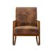 Bay Isle Home™ Clariandra Wide Upholstered in Black/Brown | 37.8 H x 25.6 W x 33.9 D in | Wayfair 6A4B0A15FCCA429884F1CEA9A83557AE