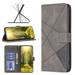 Feishell iPhone 12 Case iPhone 12 Pro Case Wallet Case with Card Holder [RFID Blocking] Kickstand Magnetic Men sRetro Premium Shockproof Leather Flip Case Wallet for iPhone 12/12 Pro Gray