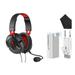 Turtle Beach Recon 50 Gaming Headset Black/Red With Cleaning Kit BOLT AXTION Bundle Like New