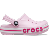 Crocs Ballerina Pink / Candy Pink Kids' Bayaband Clog Shoes