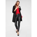 Longblazer LAURA SCOTT Gr. 34, schwarz (schwarz (nachhaltiges material)) Damen Blazer Bestseller