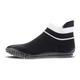 Barfußschuh LEGUANO "SNEAKER" Gr. XL (44/45), schwarz-weiß (schwarz, weiß) Damen Schuhe Barfußschuh Schlupfboots Sockboots Socksneaker Stiefeletten