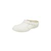 Pantolette NATURAL FEET "Füssing", Damen, Gr. 41, weiß, Leder, casual, Schuhe, mit orthopädischem Fußbett