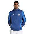 PUMA Olympique de Marseille 771900-02 Prematch Woven Anthem Jacket Jacket Unisex blue Größe S