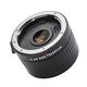 Sunydog 2XII Magnification Teleconverter Extender Auto Focus Mount Lens for Canon EOS EF Lens for Canon EF Lens 5D II 7D 1200D 760D 750D DSLR Camera, Black