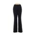 Worthington Dress Pants - Super Low Rise: Black Bottoms - Women's Size 4 Petite