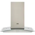 Aeg Dtb3653M_Ss Glass & Metal Chimney Cooker Hood (W)60Cm - Stainless Steel Effect