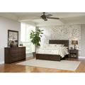 Lark Manor™ Abdullateef Transitional Bedroom Set, Panel Queen Bed w/ Dresser, Mirror, Nightstand In Espresso in Brown | Wayfair