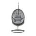 Dakota Fields Bernardino Porch Swing w/ Stand Wicker/Rattan in Gray | 75.98 H x 45.28 W x 37.2 D in | Wayfair 1A3BC276C0604010A4FF66B336D5512D