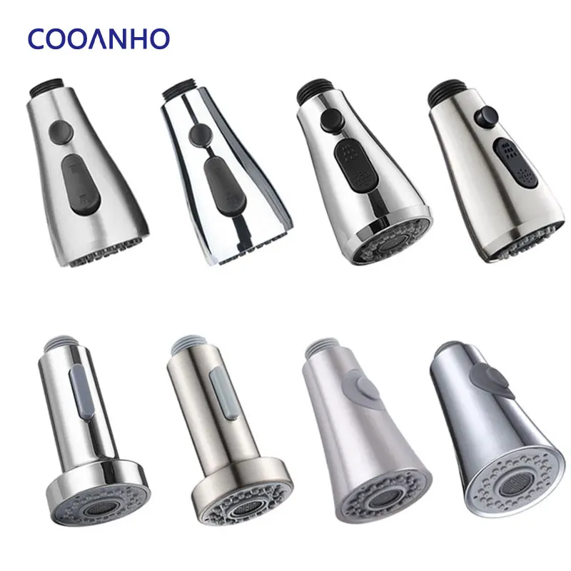 Remplacement de la tête de robinet de cuisine, pièces de robinet d'évier de cuisine simples d'angle, buse de tête de pulvérisateur de robinet extractible, buse de pulvérisation d'évier