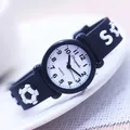 Montres de sport en silicone pour enfants nouvelle mode cool garçons et filles football petits