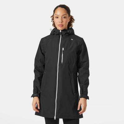 Helly Hansen Damen Long Belfast 3/4-langer Regenmantel XS