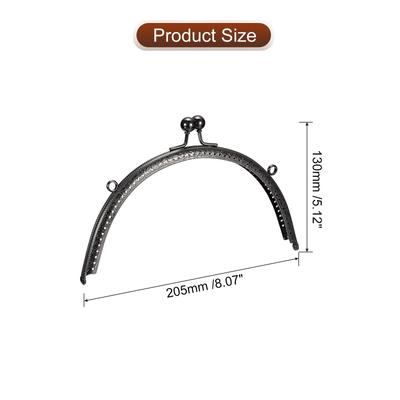 10pcs Metal Purse Frame, 8.1