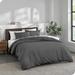 Bare Home Organic Cotton Jersey Duvet Cover Set