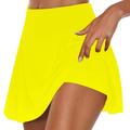 Hot6sl Skirts Pleated Skirts for Women Women s Summer Pleated Tennis Skirts Athletic Stretchy Short Yoga Fake Two Piece Trouser Skirt Shorts H4485562