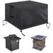 Wozhidaoke Kitchen Organizers And Storage Cover Inch Fire Patio 30X30X24.5 Duty Heavy for Housekeeping & Organizers Desk Organizers And Storage Organization And Storage Bathroom Storage Black 32*25*1