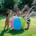 JAGOCY Funny Inflatable Spray Water Ball Kids Water Sprinkler Ball Summer Outdoor Swimming Pool Beach Play The Lawn Balls Playing Toys