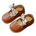 NIUREDLTD Summer Children Sandals Girls Casual Shoes Round Toe Low Heel Hook Loop Rhinestone Dress Dance Shoes Size J