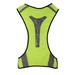 LED Reflective Running Vest High Visibility Warning Lights for Runners Adjustable Elastic Safety Gear Accessories for Men/Women Night Running Walking Cycling/Biking