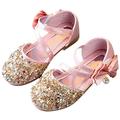 NIUREDLTD Children s Girls Dress Shoes Princess Sandals Summer Baotou Flat Leather Shoes Dance Shoes Size 23