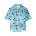 Rovga Summer Boys Girls Toddler T-Shirts Baby Boy Clothes Cow Print Shirts Short Sleeve Button Down Lapel Neck Tops T Shirt