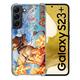 Schutzhülle aus Hartglas für Samsung Galaxy S23 Plus, Manga One Piece Ace Color