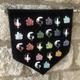 Birthstone Celestial Two Pins Cat & Crystal Enamel Pin Gift Set | Lapel Pin, Badge