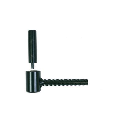 Ing Fixations - Scharnier für Quaderstein Kataphorese schwarz chemisch ø 14 x 80 - Knoten 30 mm Image