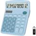 Office Desktop Calculator 12-Digit Basic Standard Calculator with Large LCD Display Dual Power Solar Handheld Desktop Calculator for Office School Home Business