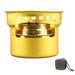 Aluminum Alloy Camping Alcohol Stoves Picnic BBQ Furnace Windproof Spirit Stoves
