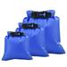 BAMILL 3pcs Dry Bags Sack Canoe Kayak Camping Hiking Cycling Fishing Sailing Waterproof