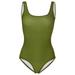 Yubnlvae Sliming Bathingsuit Onepiece Women s Top Yoga Fitness Casual Tight Round Neck Sports Gym Women s Vest Swimsuit One-Piece Swimsuits