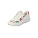 Extra Wide Width Women's CV Sport Jolee Sneaker by Comfortview in White Tie Dye (Size 7 WW)