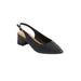 Wide Width Women's The Makena Slingback by Comfortview in Black (Size 9 W)