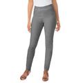 Plus Size Women's Stretch Denim Skinny Jegging by Jessica London in Grey Denim (Size 30 W) Stretch Pants