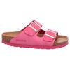 Pantolette ROHDE "Alba", Damen, Gr. 39, pink, Leder, klassisch, Schuhe, Keilabsatz, Sommerschuh, Hausschuh mit zwei Schnallenverschlüsse, Topseller