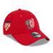 Men's New Era Red Washington Nationals 2023 Fourth of July 9FORTY Adjustable Hat