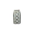 Erdem Snake print & lace pencil skirt Size XS