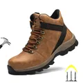 Chaussures de sécurité imperméables pour hommes bottes de travail Parker en acier bottes de