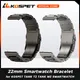KOéventuelles ET-Bracelet en métal pour montre intelligente pour homme bracelet en acier inoxydable