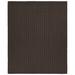 Brown/Gray 72 x 48 x 0.8 in Area Rug - Ebern Designs Eidy Striped Hand Loomed Area Rug in Gray/Brown | 72 H x 48 W x 0.8 D in | Wayfair