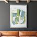 Ivy Bronx Jubilee Jugs IV Premium Framed Print - Ready To Hang Paper, Solid Wood in Blue/Green | 24.5 H x 18.5 W x 1 D in | Wayfair